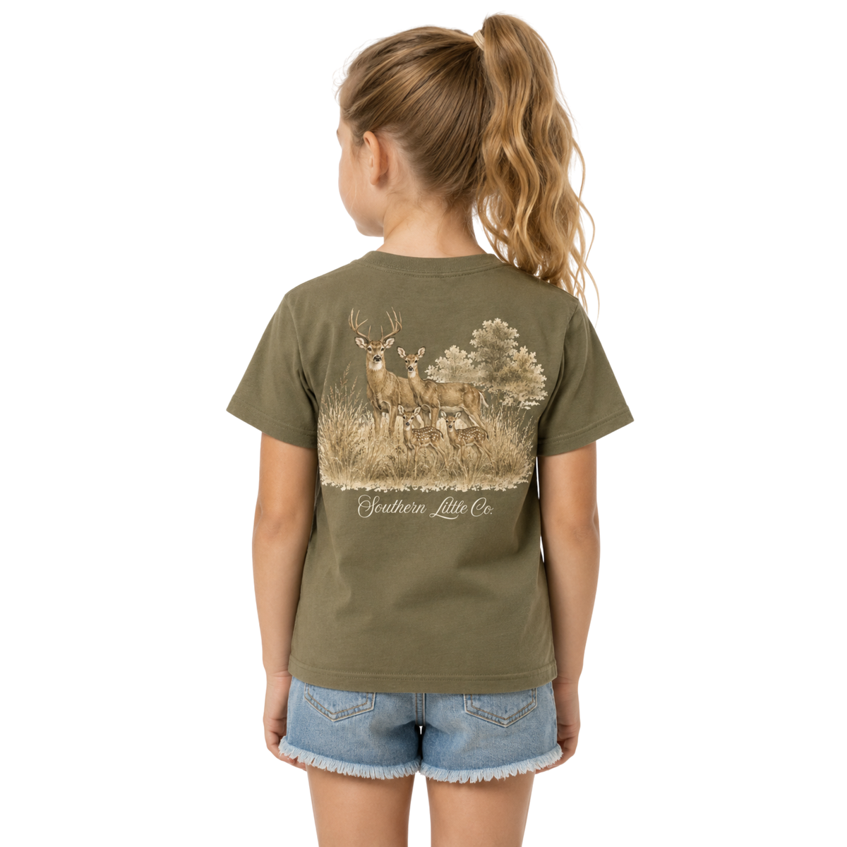Whitetail Meadow Sweetheart Tee | Infant & Toddler